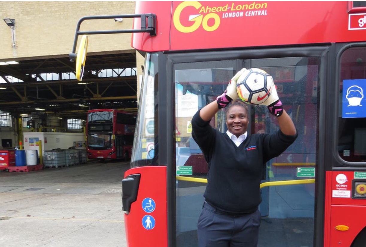 Ex-Nigeria International Turns Bus Driver In England