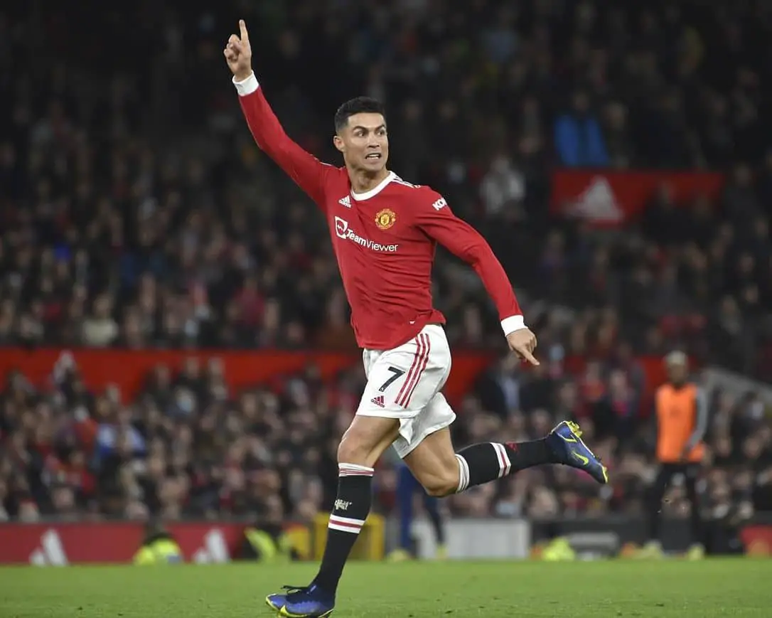 Ronaldo Moves Up In Man United’s All-Time Goals Chart After Netting Vs Burnley 