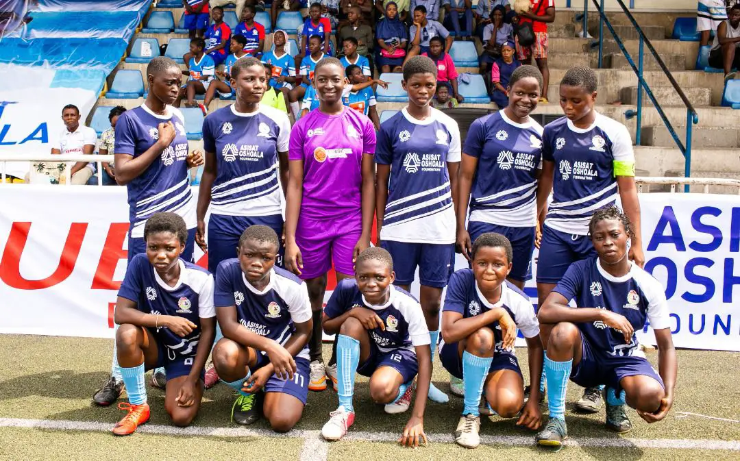 Asisat Oshoala Football4girls Tournament Kick Off In Style