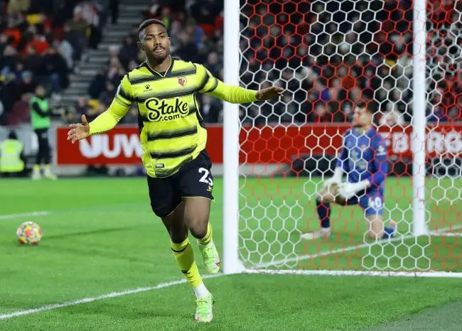 Dennis Bags 7th League Goal As Watford Lose At Brentford; Simon’s Late Strike Seals Comeback Win For Nantes Dennis Bags 7th League Goal As Watford Lose At Brentford
