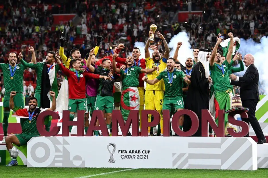 Algeria Sends 2021 AFCON Warning, Beat Tunisia To Emerge Champions Of FIFA Arab Cup 
