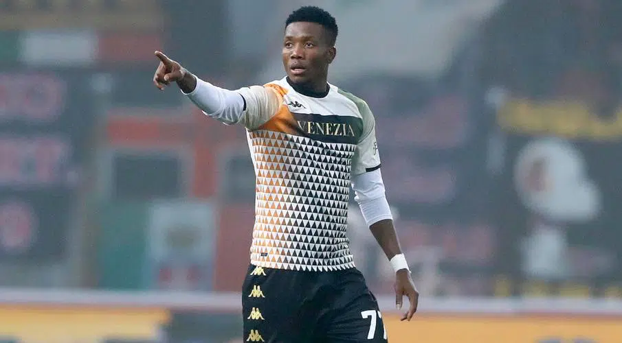 Serie A: Okereke Injured As Venezia Lose After Surrendering Three-Goal Lead