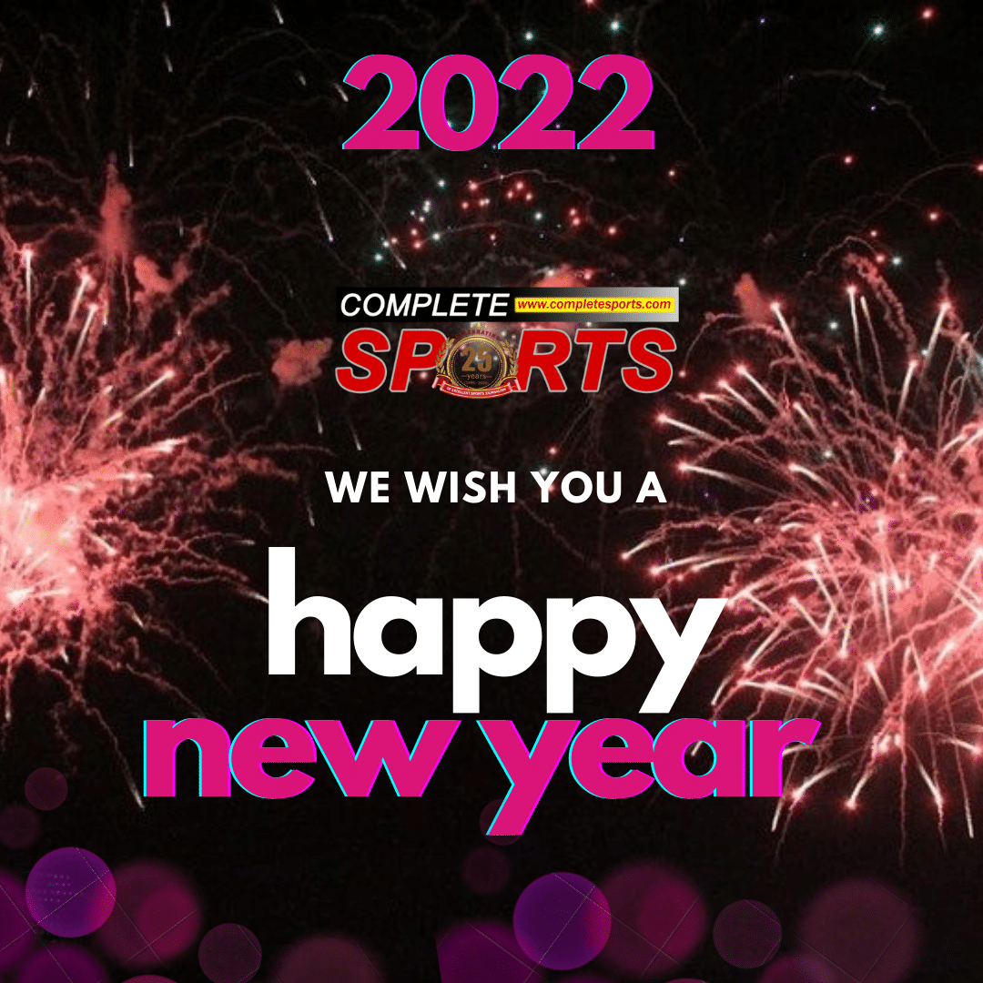 Happy New Year!  –From All Of Us At Complete Sports