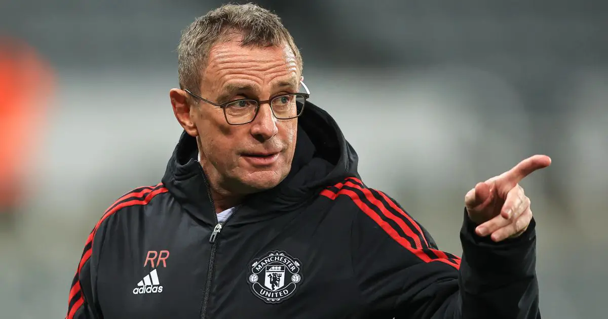 Rangnick: Don’t Criticise My Formation Against Newcastle