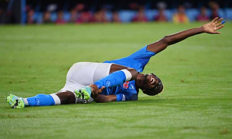 Napoli Suffer Osimhen Injury Blow