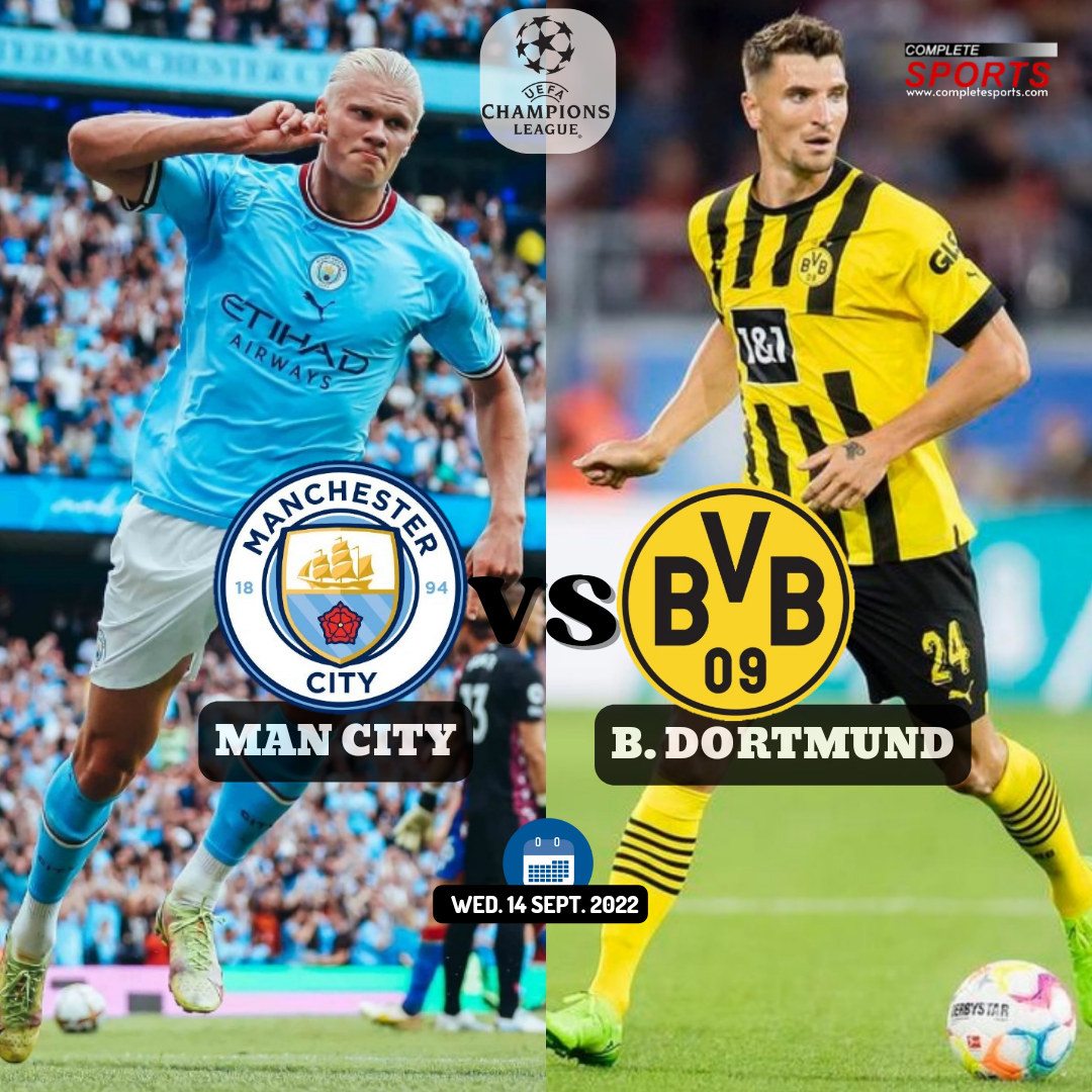 Manchester City Vs Borussia Dortmund