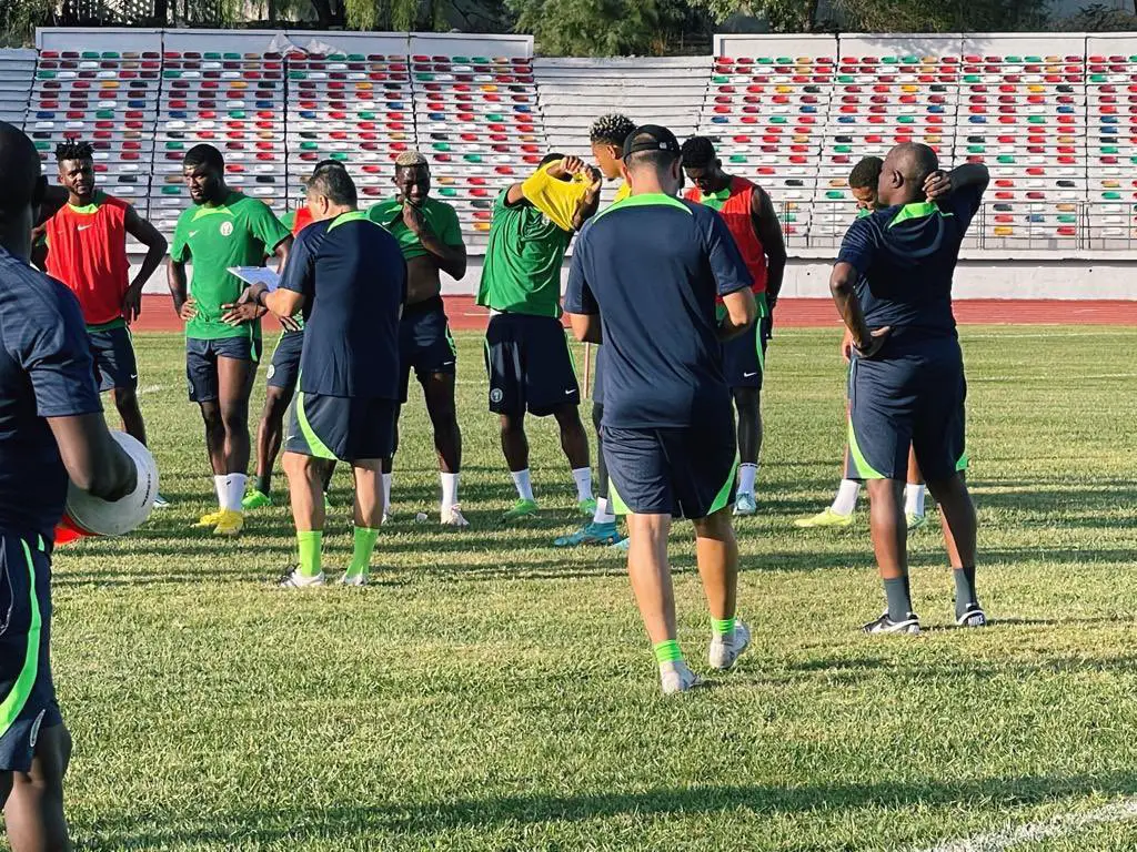 Super Eagles Hold First Training In Constantine Ahead Algeria Friendlies