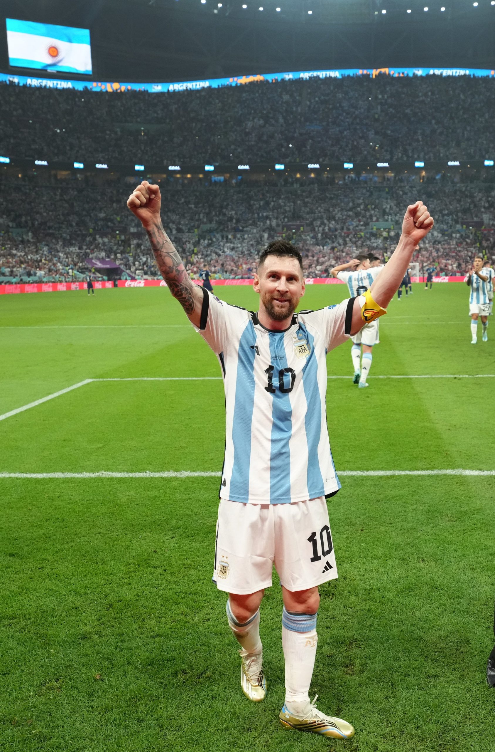 Messi comemora classificação para final: Este grupo é uma loucura