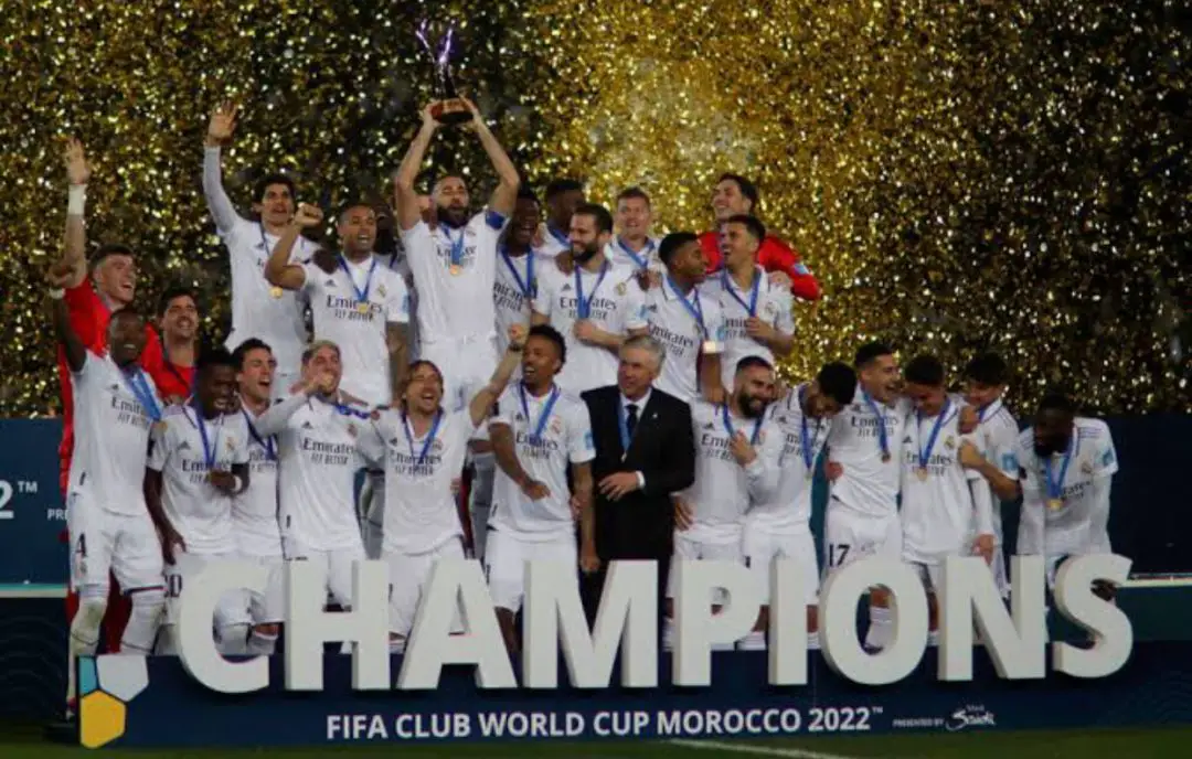 FIFA Club W/Cup: Madrid Land 5th Title After Edging Ighalo’s Al Hilal In Eight-Goal Thriller