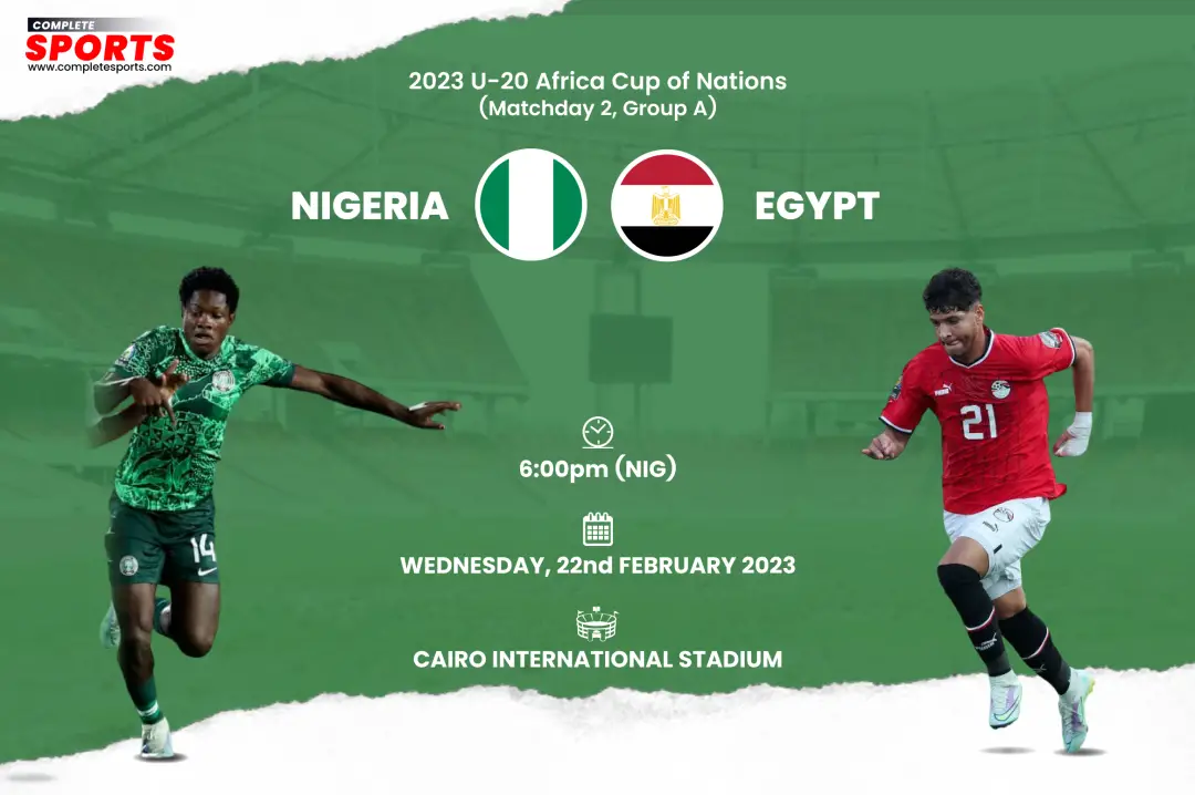 Nigeria Vs Egypt Live Blogging – 2023 U-20 AFCON, Group A