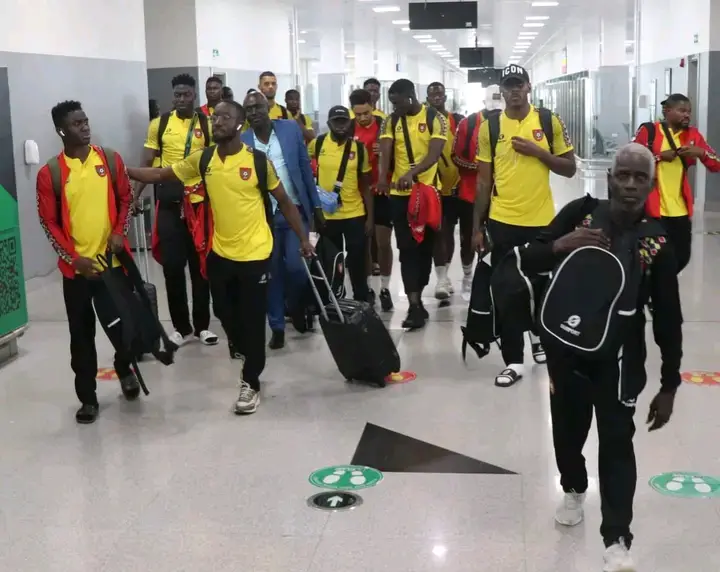 2023 AFCONQ: Guinee-Bissau arriveert Abuja Ahead Super Eagles-clash