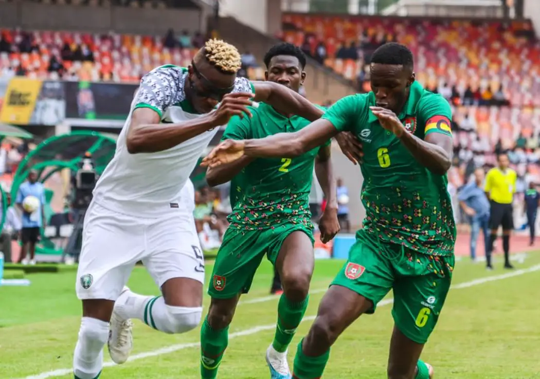 2023 AFCON: Guinea-Bissau Shock Super Eagles In Abuja To Go Top