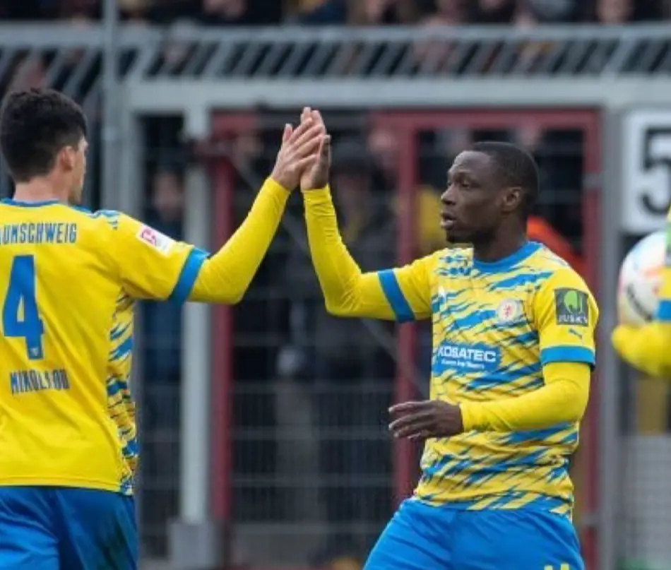 Ujah Ends Goal Drought In Braunschweig’s Six-Goal Thriller Vs Bielefeld