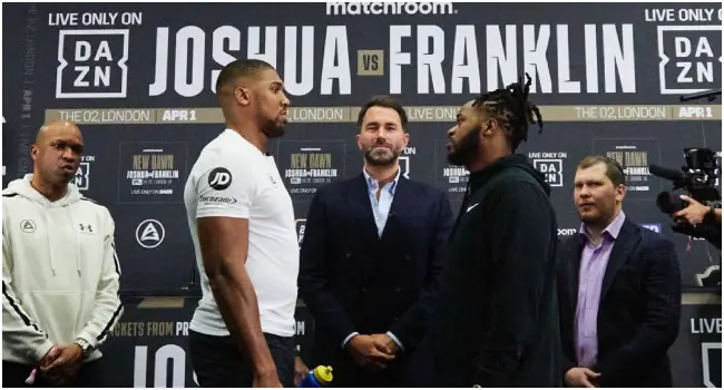 I Will Retire From Boxing If I Lose To Franklin –Joshua