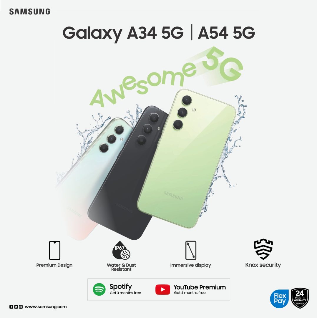 Samsung 5G And Galaxy A34 5G: Awesome Experiences Galaxy