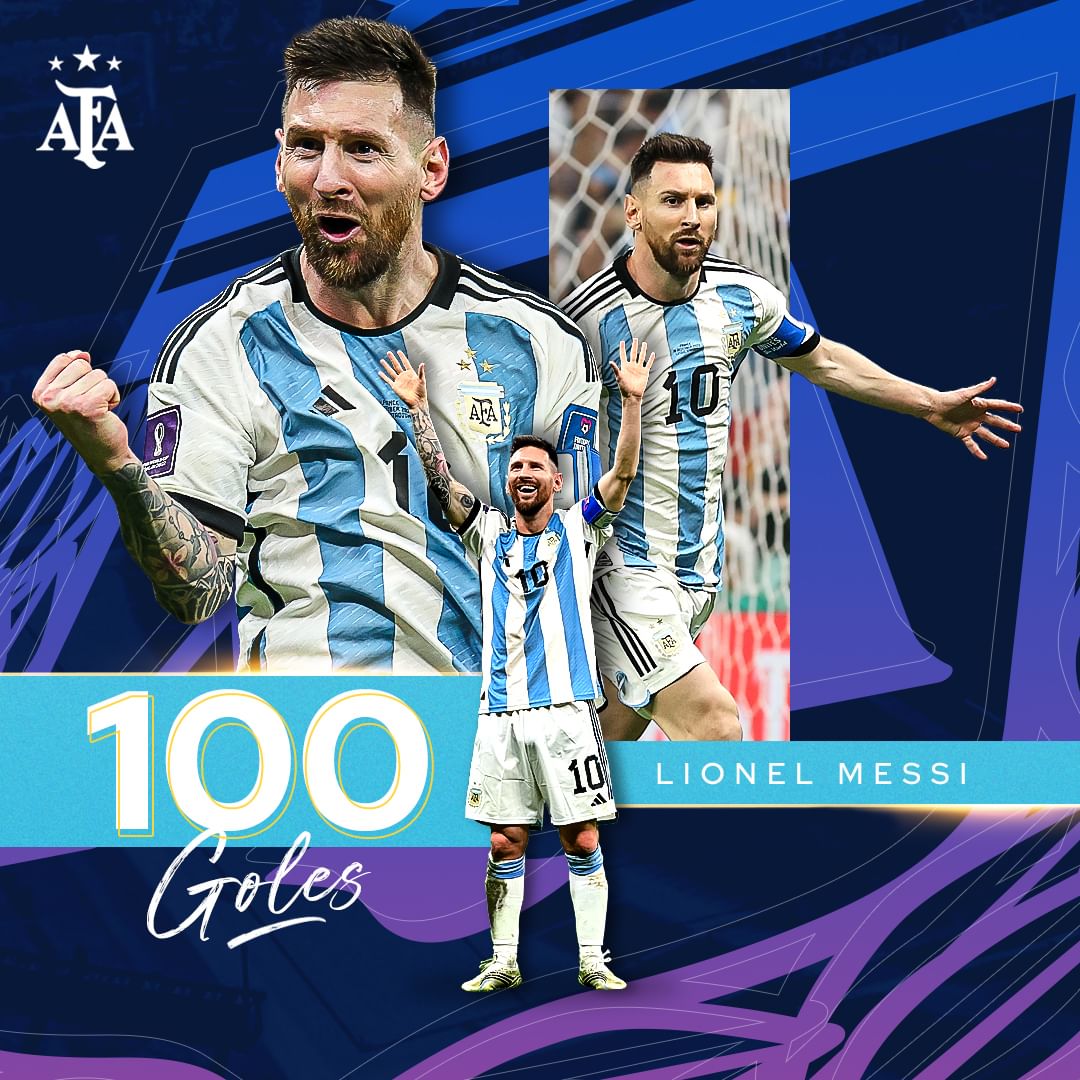 Messi Scores 1st-Half Hat-Trick In Argentina Win Over Curacao, Bags Record 100 Goals