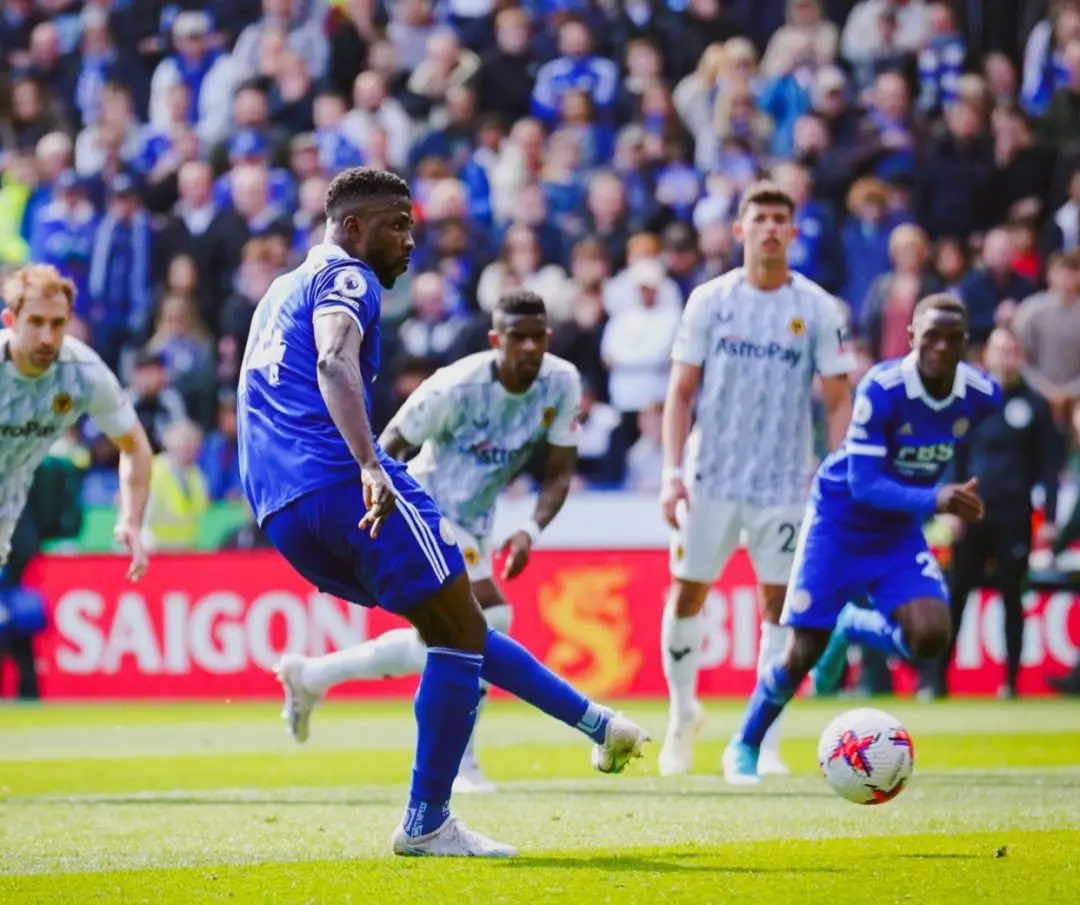 Iheanacho Scores Again As Leicester Edge Wolves, Move Out Of Relegation Spot