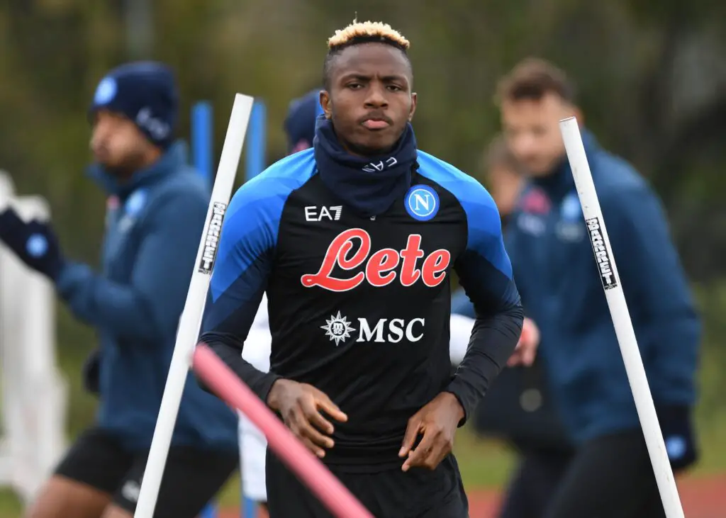 Fit-Again Osimhen Returns To Napoli Training