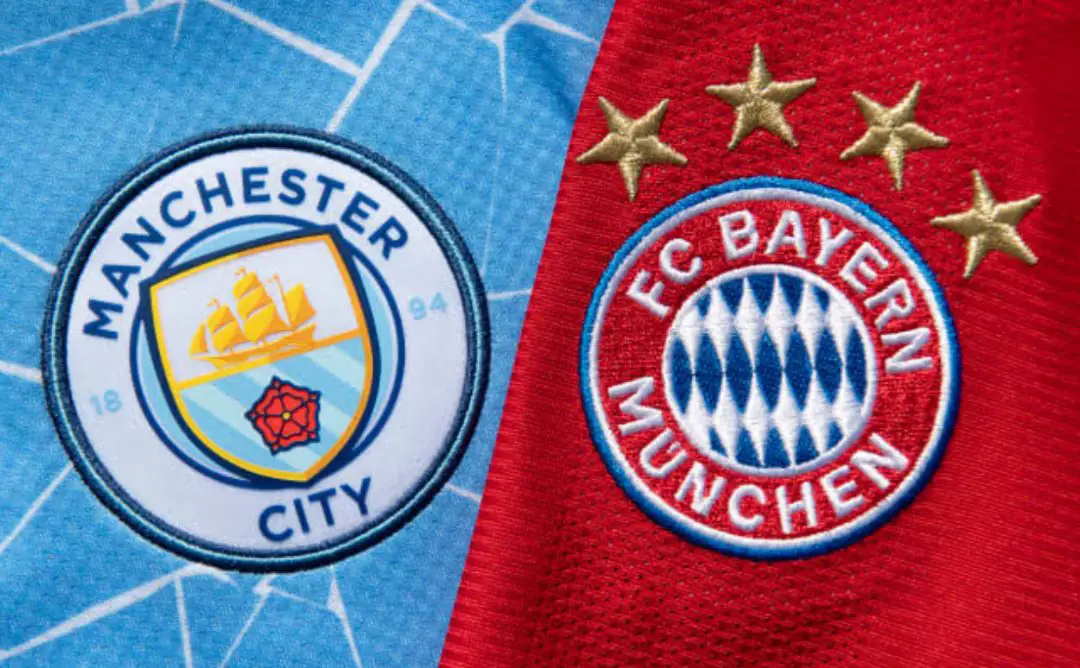 Manchester City Vs Bayern – amụma na nleba anya egwuregwu