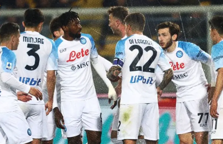 Napoli Bounce Back To Winning Ways, Edge Lecce To Open 19 Points Gap