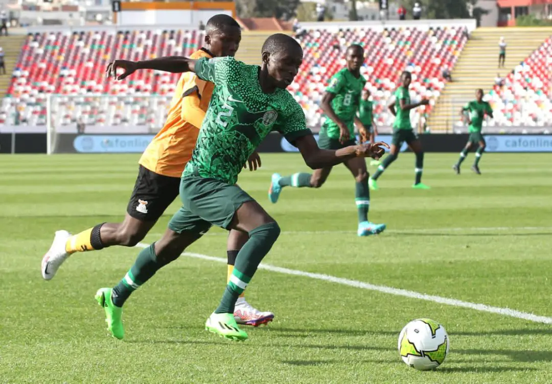 2023 U-17 AFCON: Dominant Eaglets Beat Zambia 1-0 In Group Opener