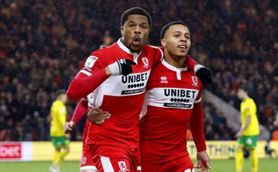 Akpom Scores Again, Equals Championship Record As Middlesbrough Thrash Norwich