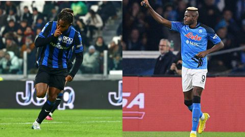 Osimhen, Lookman Nominated For Serie A Team Of The Season