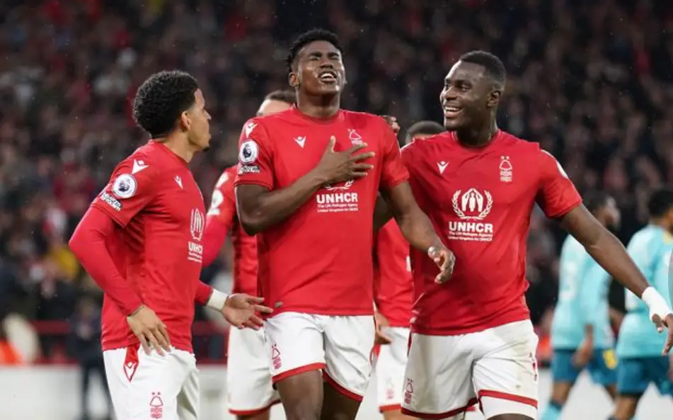 Awoniyi’s Brace Helps Forest Beat Southampton, Climb Out Of Bottom Three