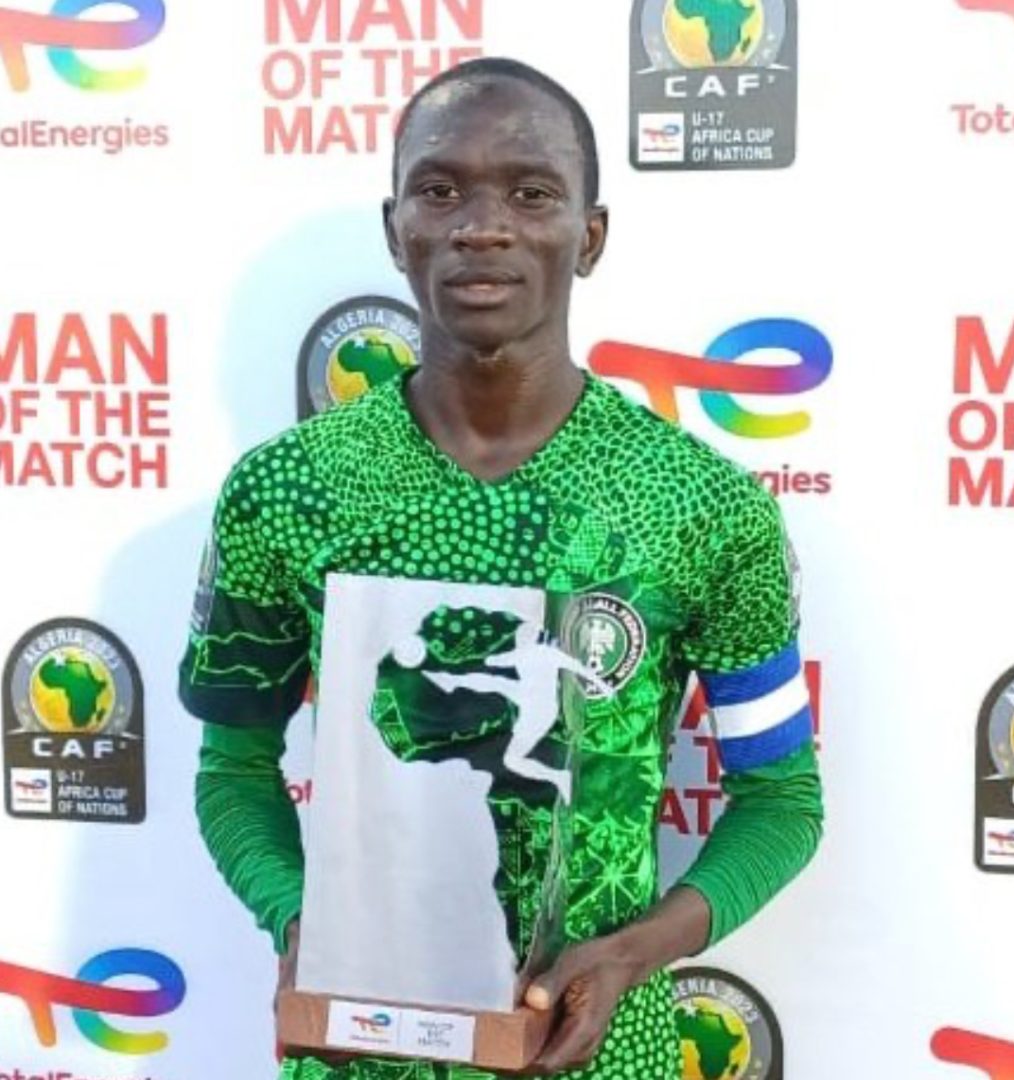 Golden Eaglets Defender Lawali Makes 2023 U-17 AFCON Best Eleven