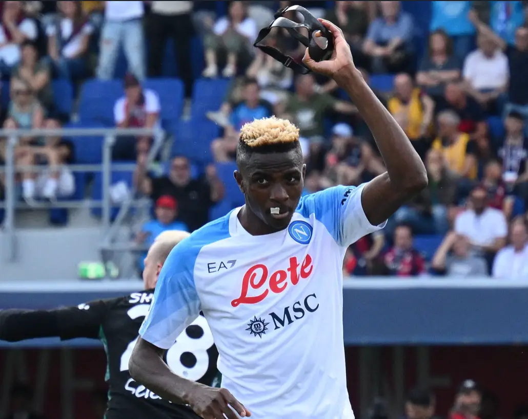 Osimhen Set To Make Serie A History After Bagging Brace Against Bologna