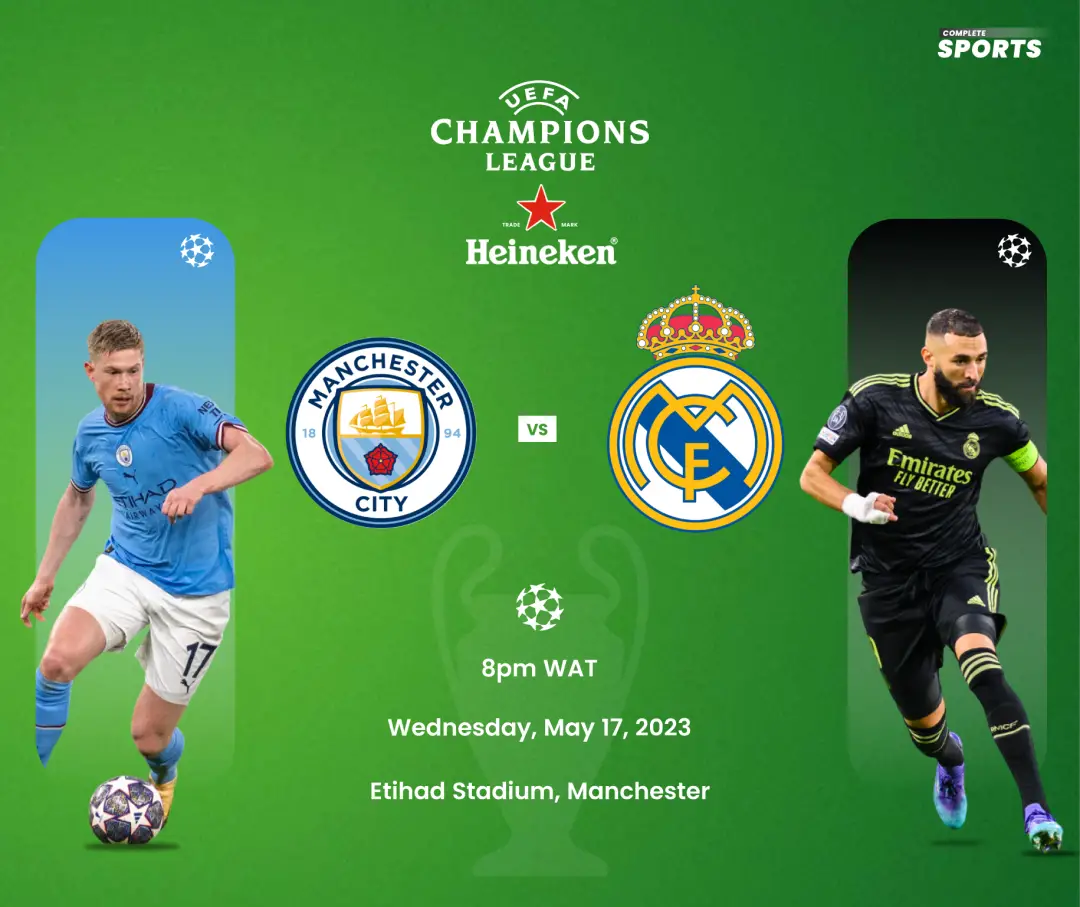 Champions League Man City gegen Real Madrid Live-Blogging