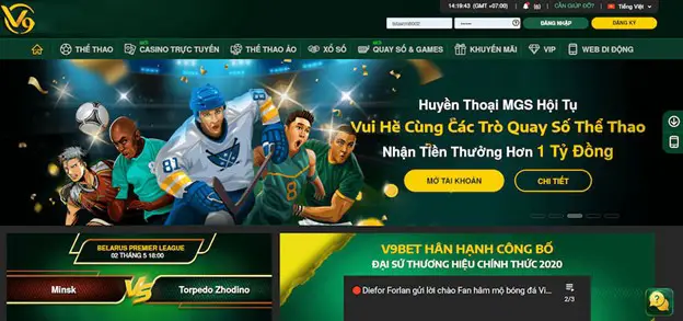 Football And Handicap Betting On V9BET Online Bookie –