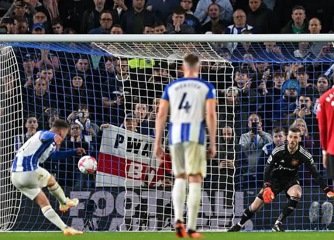 EPL: MacAllister’s Late Strike Earns Brighton Victory Over Man United