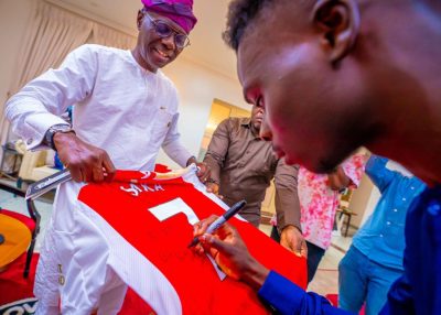 bukayo-saka-babajide-sanwo-olu-lagos-state-arsenal