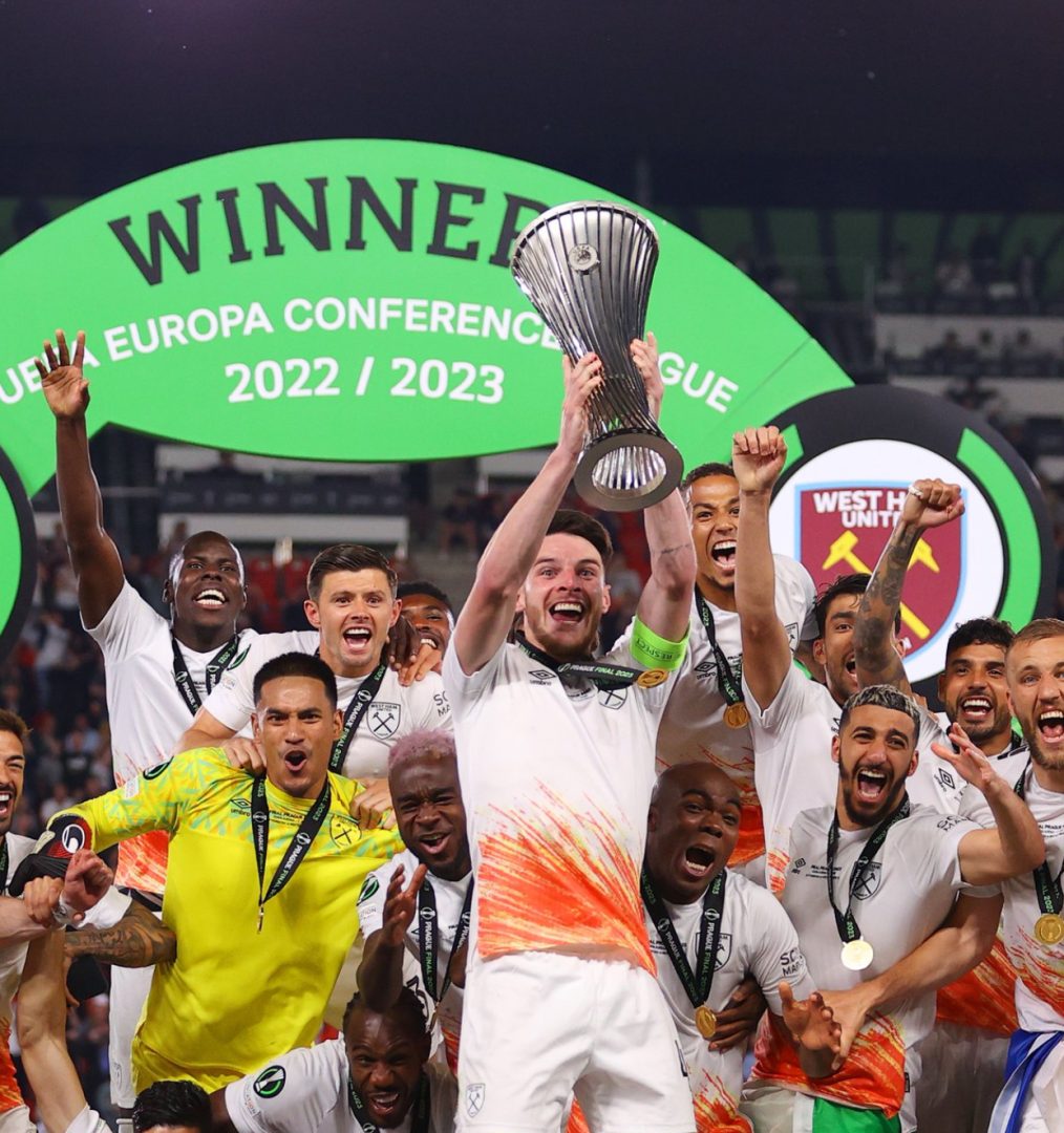 ECL: Ex-Chelsea Star Makes History As West Ham Beat Fiorentina To Land First Major Trophy In 43 Years