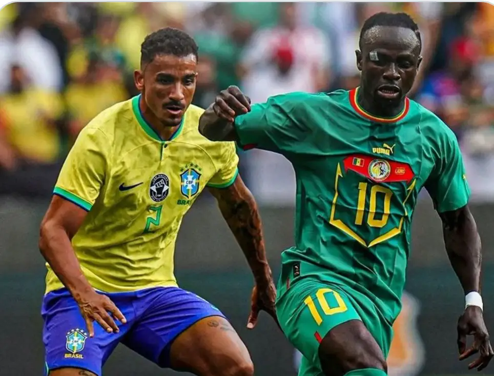 Mane Bags Brace As Senegal Hammer Brazil 4-2 In Friendly Game