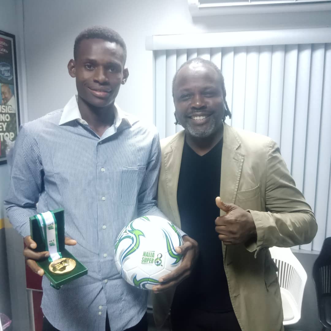 Naija Super 8 Playoffs: Insurance Midfielder Okon Wins Best Goal Award