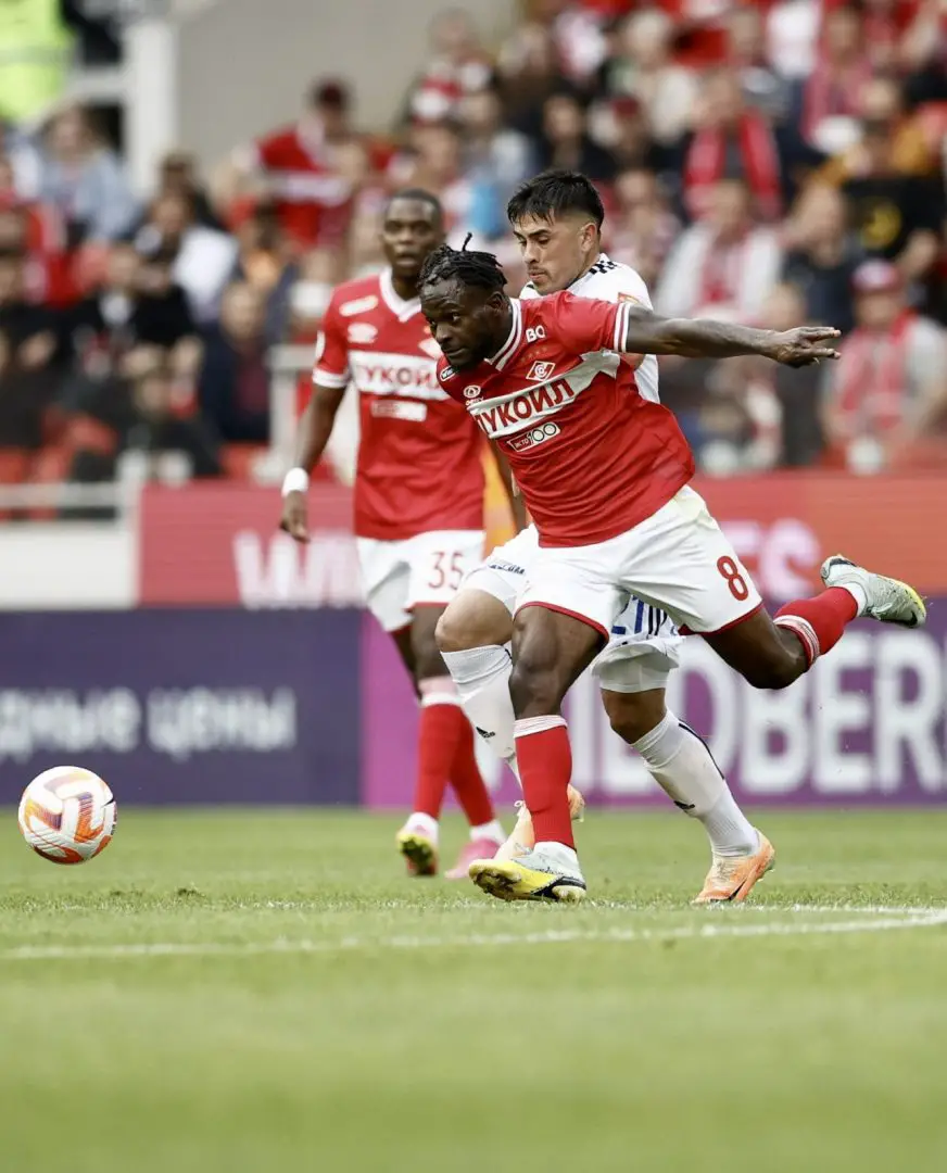 Moses Delighted To Score In Spartak Moscow’s Season Opener