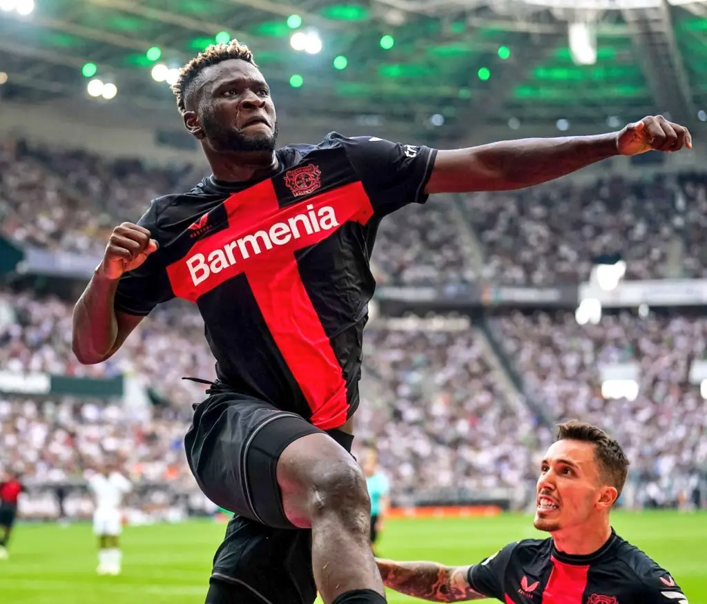 Bundesliga: Boniface Nets Brace In Bayer Leverkusen’s Derby Win
