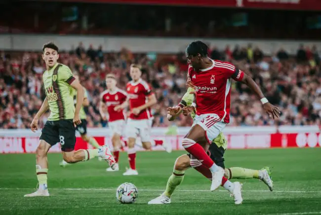 Carabao Cup: Awoniyi Subbed On, Aina Benched In Forest’s Home Loss To Burnley