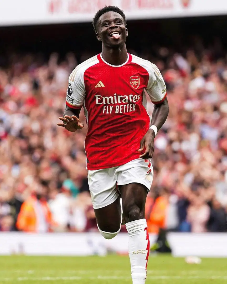 Saka Has Amazing Quality –Nketiah Hails MOTM In Arsenal Win Over Forest