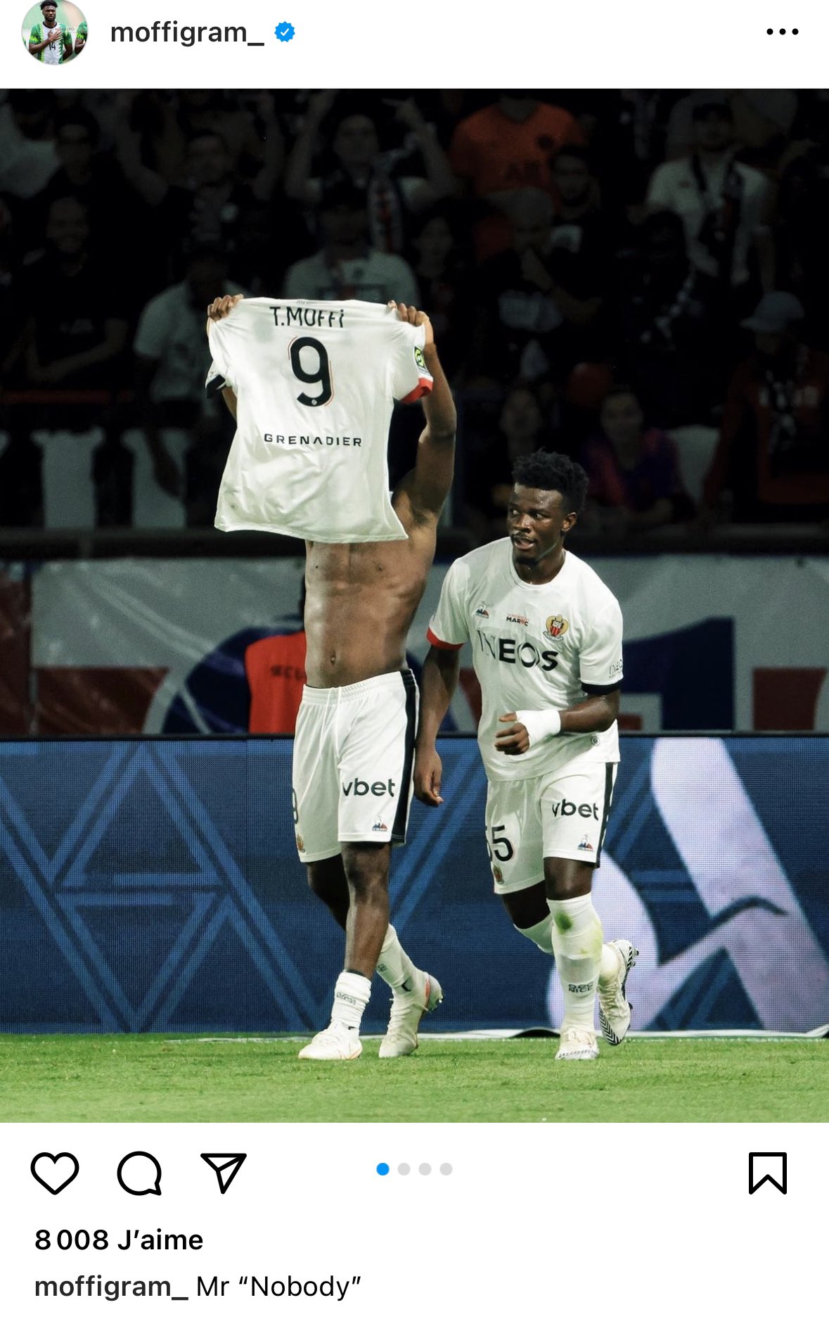 Moffi Makes Ligue 1 Team Of The Week