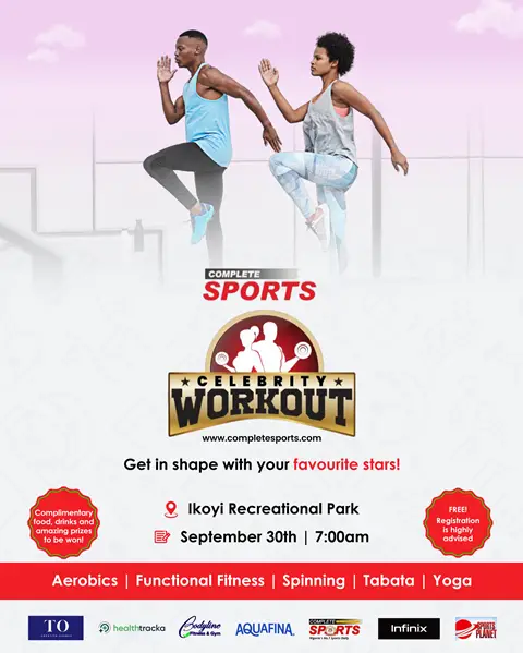 Introducing The Complete Sports Celebrity Workout 2.0: Join Us For A Day Of Fitness And Fun!