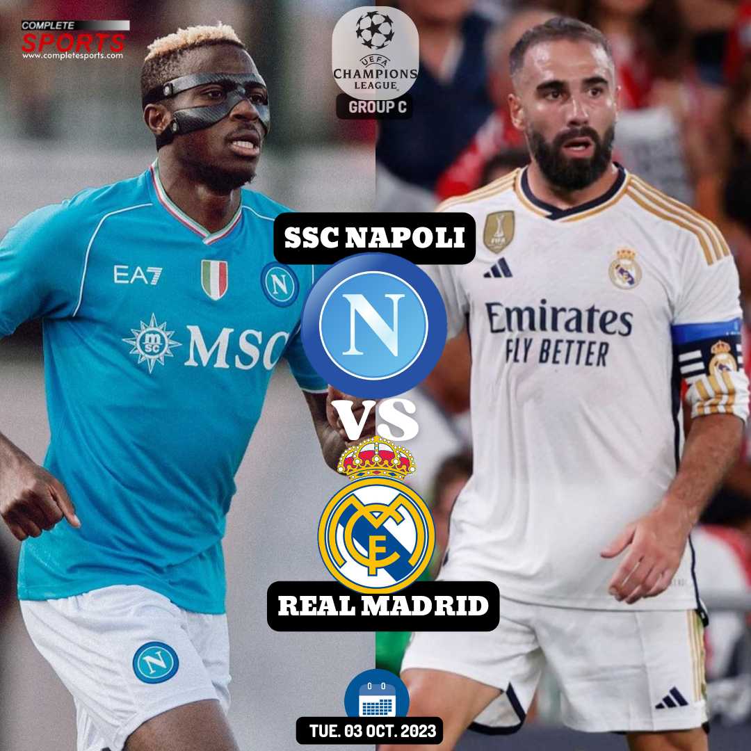 Estadísticas de napoli contra real madrid