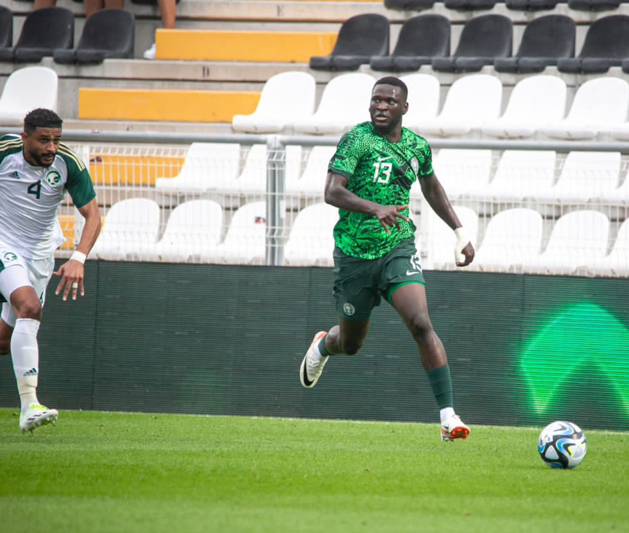 Boniface Hails Super Eagles Performance Despite Draw Vs Saudi Arabia