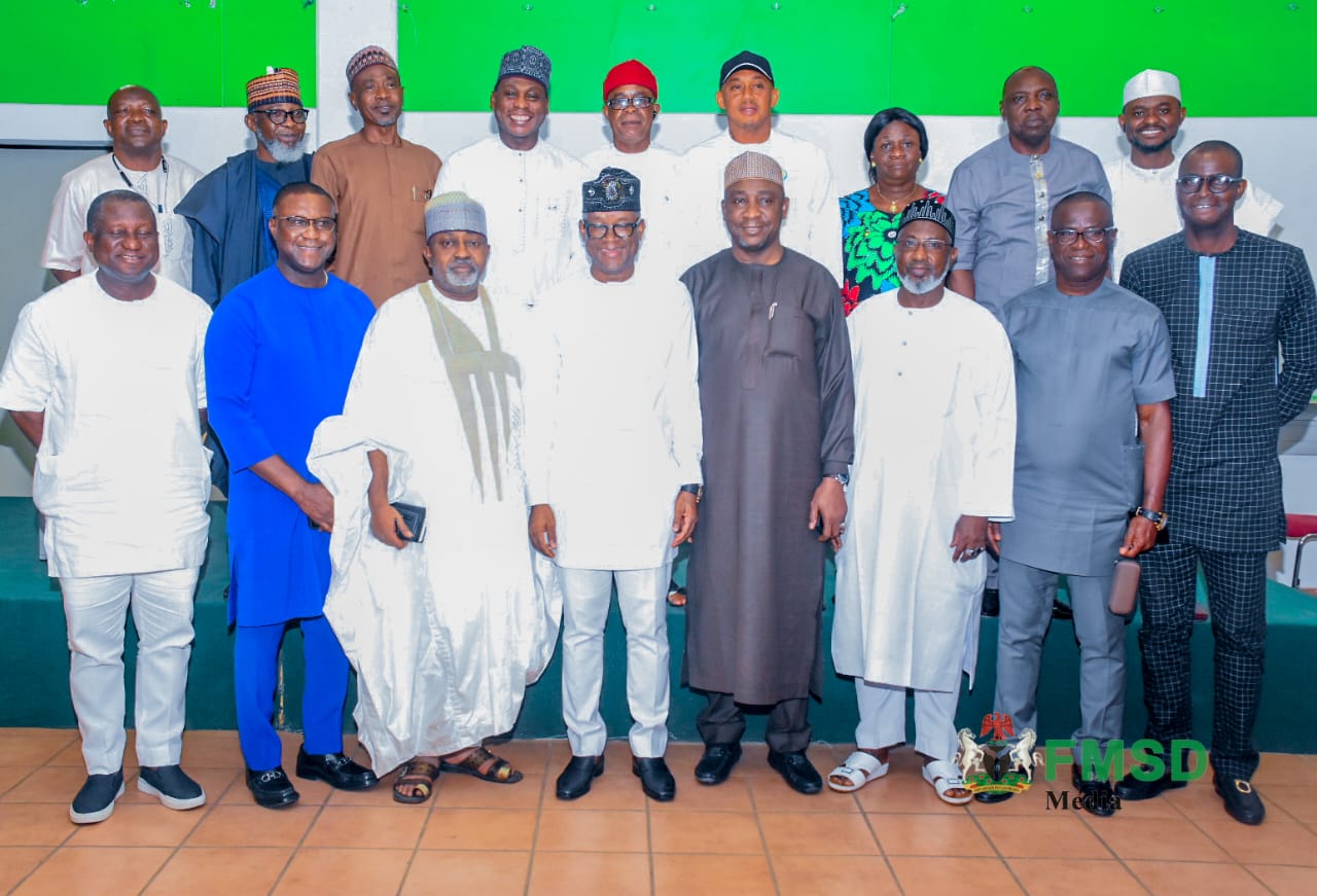 Sports Minister Enoh Meets NFF, Club Owners, Referees Association On Strategies To Improve NPFL