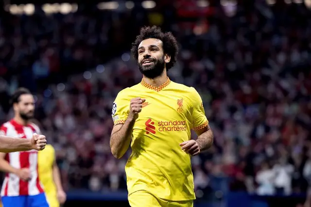 Jogador De Futebol Profissional Egípcio Mohamed Salah Foto