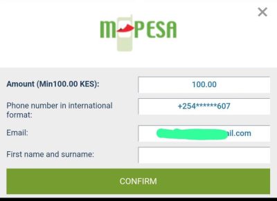 1xBet Mpesa ndọrọ ego