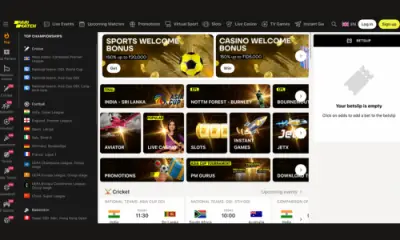 Parimatch homepage