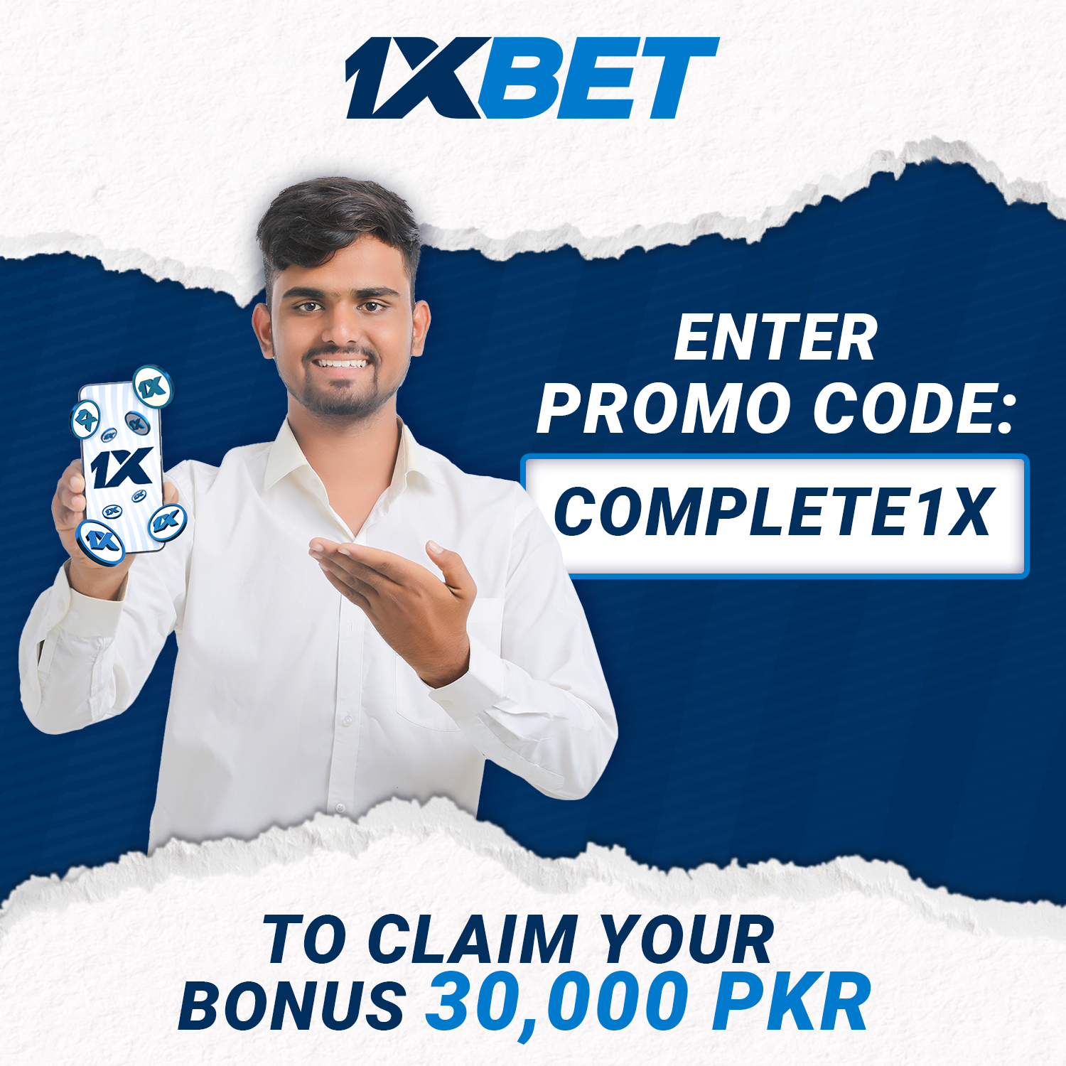 1xBet Promo Code Pakistan: use COMPLETE1X to claim your Free Bet Today